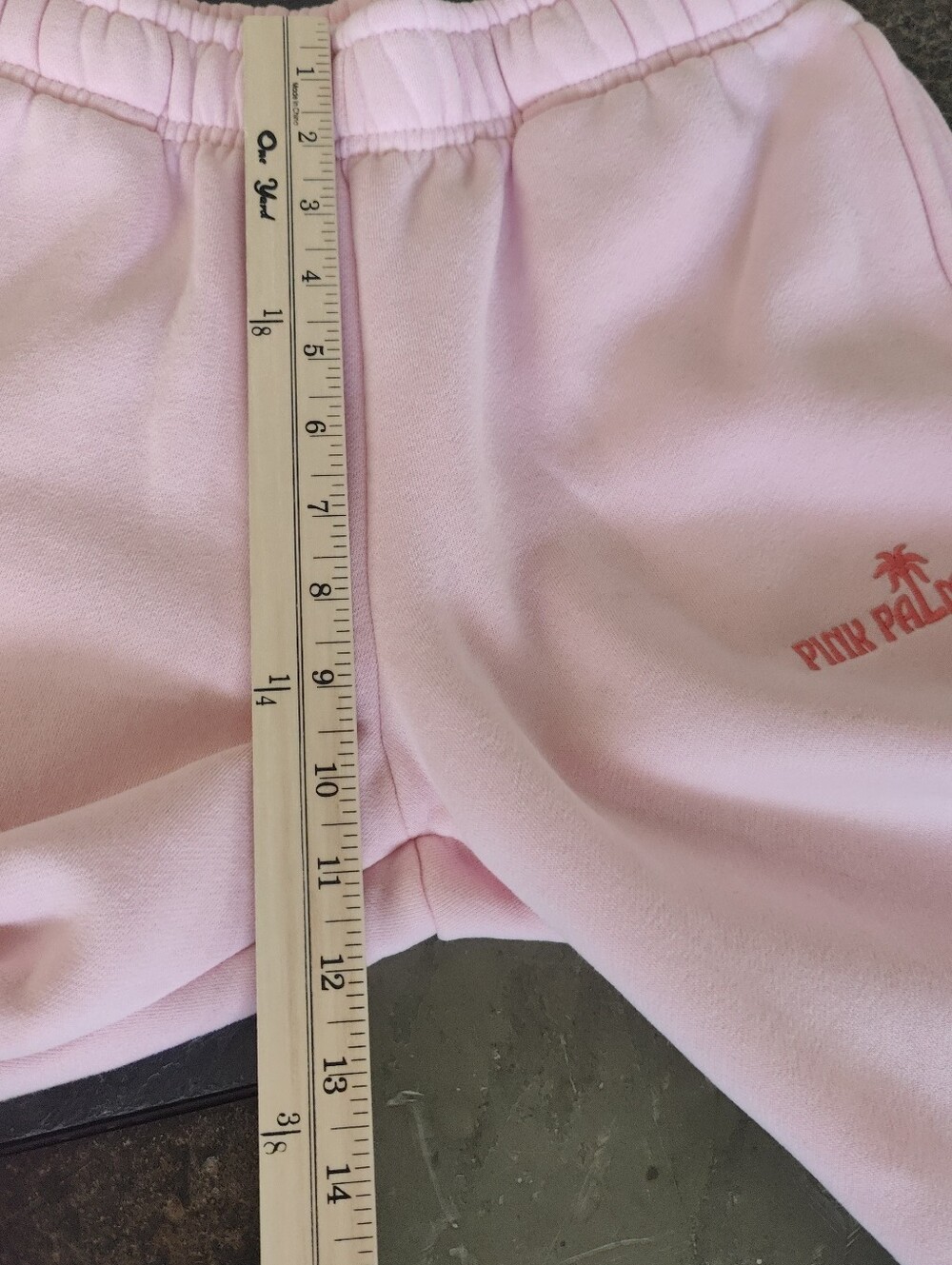 Pink Palm Puff "Everything Comes In Waves" Hoodie Size S Hoodie / XS Pants - Picture 10 of 15